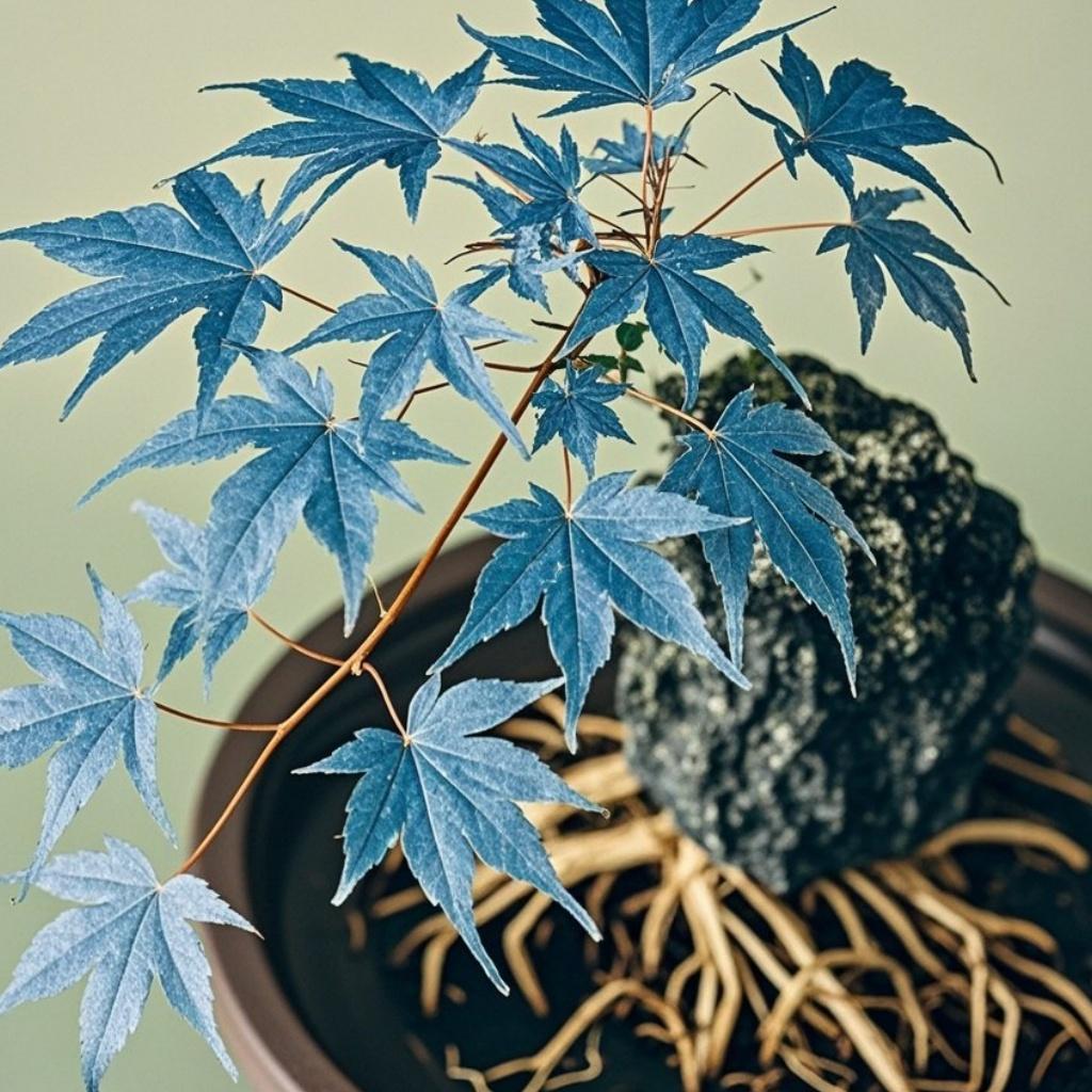 10 Pcs Blue Maple Tree Seeds – Rare Ornamental Shade Tree with Unique Cool-Toned Foliage, Easy to Grow, Perfect for Gardens, Yards & Stunning Landscape Displays